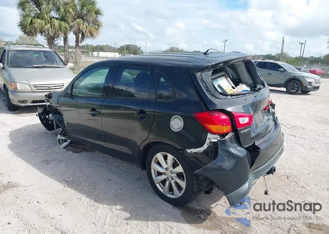 2015 Mitsubishi Outlander Sport Es из США, поврежденный, VIN 4A4AR3AW8FE045531